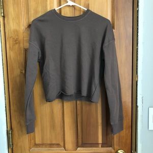 Forever 21 cropped crew neck